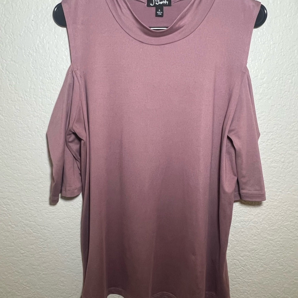 J for Justify Pink Cut Out Relaxed Blouse